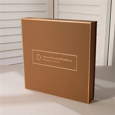 Chocolate Magnetic Flip-top Gift Box